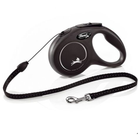 Flexi New Classic noir cordon 5m Médium (1/3)
