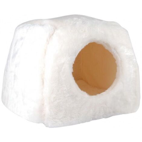 Igloo Pour Chat Pelty Couleur : Gris