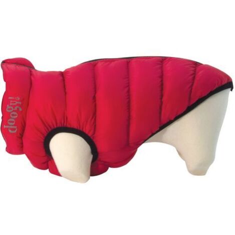 Doudoune Lighty Réversible Rouge et Noire Taille : T32