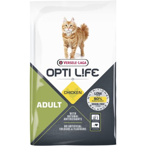 Croquettes Opti Life Chat Adulte poulet : 7.5 KG