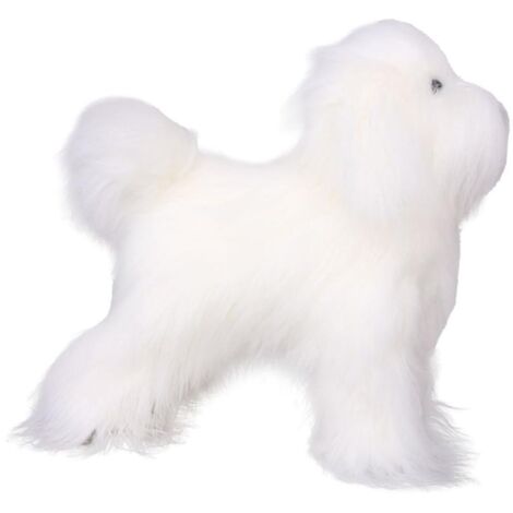 Fourrure Blanche pour mannequin chien (1/3)