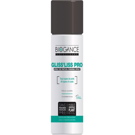 Démêlant Gliss Liss pro – Soin pour chiens à l'huile de jojoba – 500 ml – 95% bio – Douceur et brillance du pelage