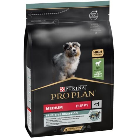 Croquettes Pro Plan Puppy Medium Sensitive Digestion : 3 kg