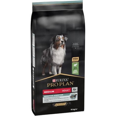 Purina Medium Adult Sensitive Digestion avec OPTIDIGEST 14 kg Agneau