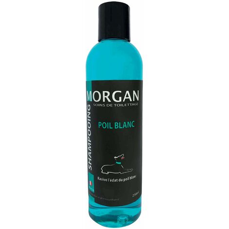 Shampoing poil blanc Morgan : 250ml
