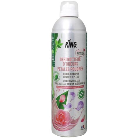 Destructeur d'odeur Ecocert Pétales poudrées King : 400ml