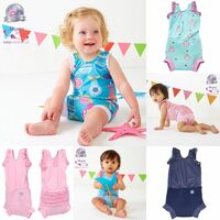 Splash About Happy Nappy Baby Swim Costume - XL 12-24 Mths / Nautical - Nautical