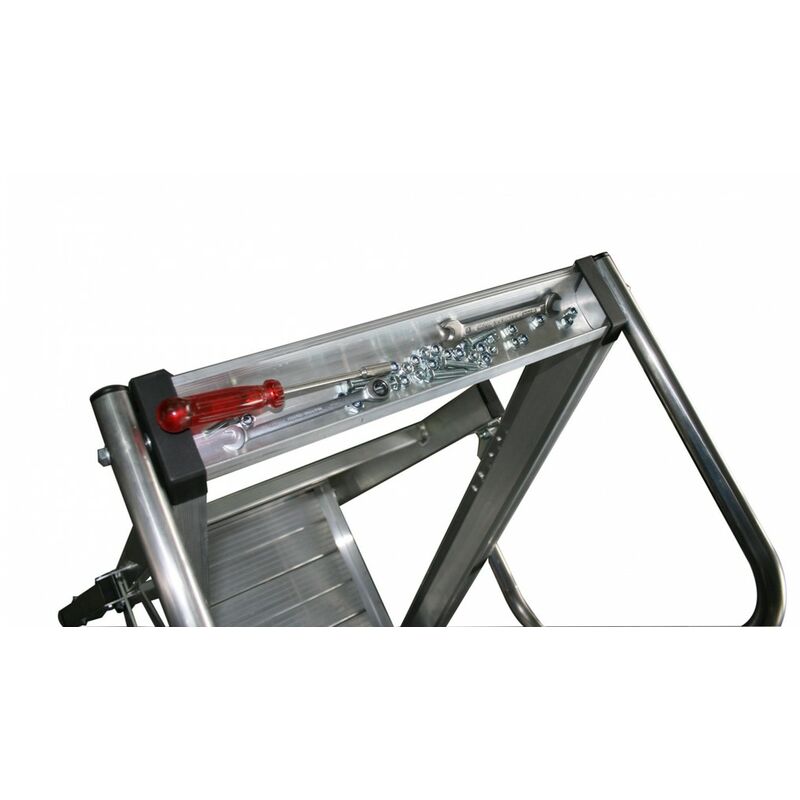 6030  Taburete escalera Taburete escalera plegable de aluminio By