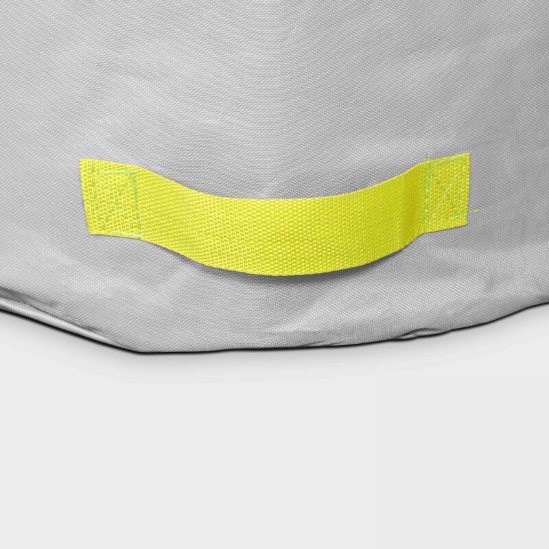 Sacs à Déchets de Jardin avec Poignées Sacs à Feuilles Autoportants et Pliants Yosoo Health Gear 4 x 270 Litres Sac de Jardin Tissé Résistant aux Déchirures Durable pour Parc et Jardin 