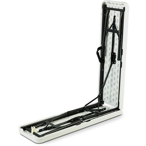 Banc Pliable Noir 3 Places 180 Cm - Lot De 5