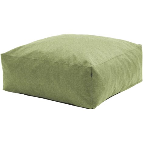 Pouf de jardin pour canapé modulable vert cactus - Mixi