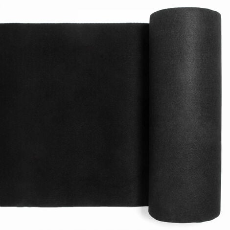 Rouleau de moquette 200 x 250 cm noir