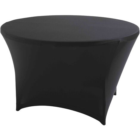 Nappe Ronde Imperméable Extensible - Pour Tables De 101 à 112 Cm - Anti-taches & Lavable