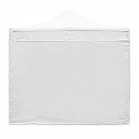 Mur plein pour tente pliante Pro 40mm 3m blanc