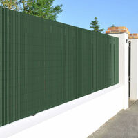Canisse PVC 900 g/m² - Occultation élevée 1x3m vert