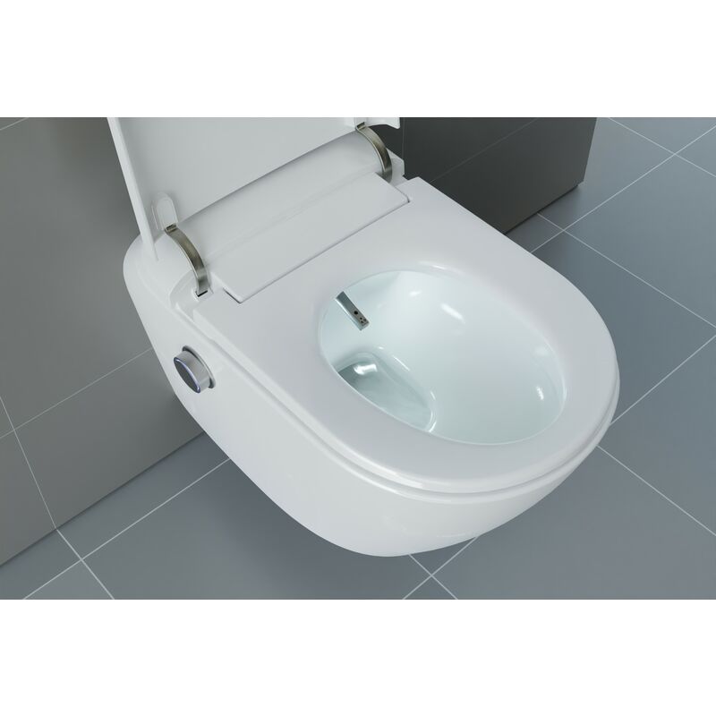 BERNSTEIN SHOWER WC T620 PRO Branco Microbolhas - Incl. aquecimento do  assento - Sistema completo