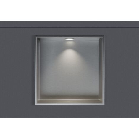 Mensola Da Bagno Bobrick In Acciaio Inox 304 – 61 Cm Lunghezza, Finitura Lucida, Montaggio A Parete, Resistente E Sicura - 4