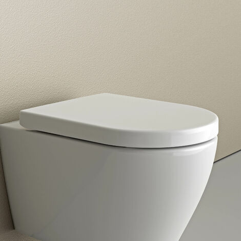 BERNSTEIN - Sedile WC, Cerniere in acciaio per vaso WC - 46,4x35,9cm - U1002