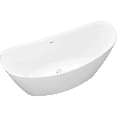 Nicchia Da Parete BERNSTEIN BS903010 In Acciaio Inox - 90x30x10 Cm, Colore Bianco - Mensola Salvaspazio Per Doccia E Bagno