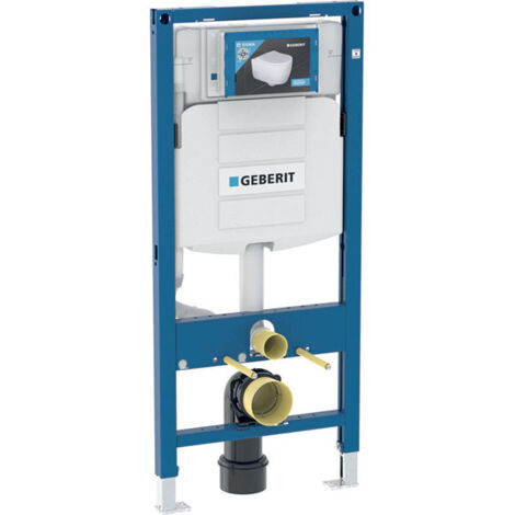 Sistema di installazione a parete Geberit Duofix basic 112cm, SPK UP100 + Delta 25 bianco + set insonorizzante
