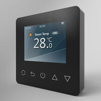 Termometro Ambiente Termostato Digitale WiFi Programmabile - Controlla Riscaldamento A Pavimento E Caldaia Da App Termostato Swarey Touchscreen - Foto 8