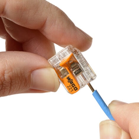 Bornes de connexion automatique S221 2 entrées par 100 - WAGO