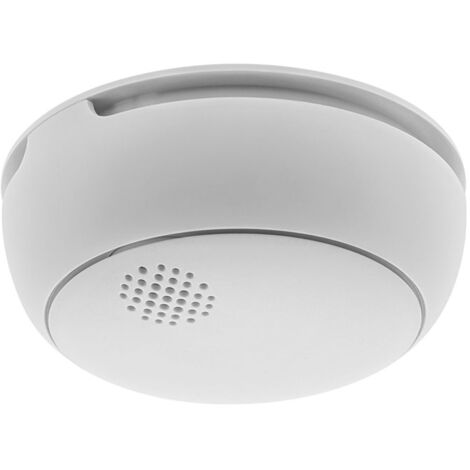 Détecteur de fumée WIFI via l'application TUYA - Alerte en cas de détection de fumée sur votre smartphone- Autonomie : 5 ans et Garantie : 3 ans - EVACUATE (1/5)