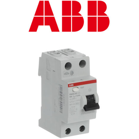 Interrupteur différentiel 63A 30mA Type Ac - ABB