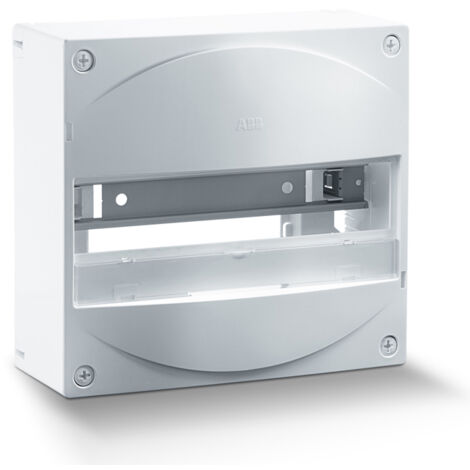 ABB – Coffret électrique apparent 1 rangée – Montage en saillie – Bornier terre – Pour installations électriques