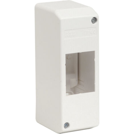 Coffret Cache-Bornes Pcd-N2/2 modules - ABB (1/6)