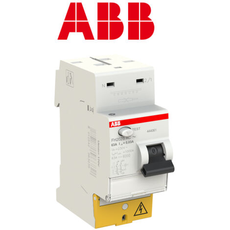 Interrupteur différentiel raccordement Rapide 63A 30mA Type Ac - ABB