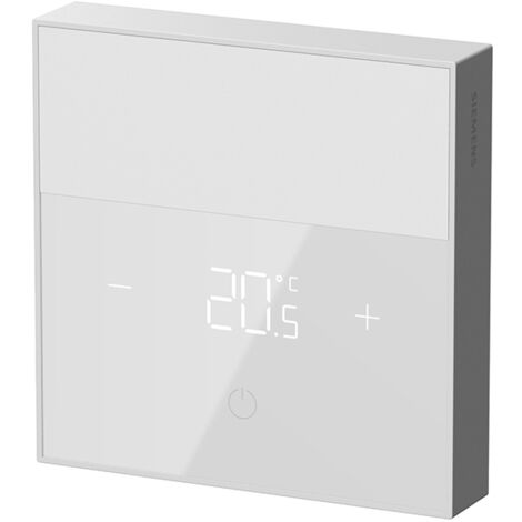 Siemens – Thermostat d'ambiance Zigbee pour chauffage – Communication sans fil – Détection fenêtre ouverte – Compatible avec Connected Home - GTW100ZB