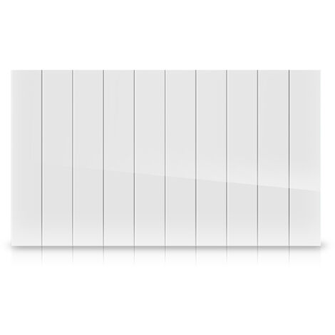HJM – Radiateur électrique à inertie céramique 1500W – Programmable 24/7 – Détecteur fenêtres ouvertes – Verrouillage clavier – Indicateur consommation