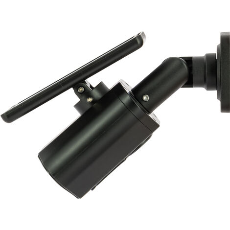 Caméra de surveillance extérieure WIFI Solaire Noir-BATILEC