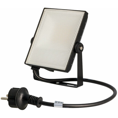 Projecteur LED noir ASLO 20W SMD 1600Lm Blanc chaud 3000K 230V Extérieur/Intérieur  IP65 - Luminaires extérieur - Achat & prix