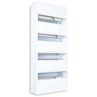 Siemens – Coffret électrique nu 4 rangées – Montage en GTL ou saillie – Indice de protection IP30 – Résistance aux chocs IK05 – Dimensions 600x250x97mm