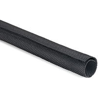 Gaine tissée Helagaine Twist-In 32 Polyester (PET), (Sachet 2m) -HellermannTyton