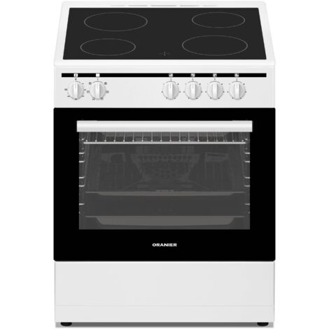 Oranier Elektro-Standherd 60 cm weiß 4 Kochzonen STE637