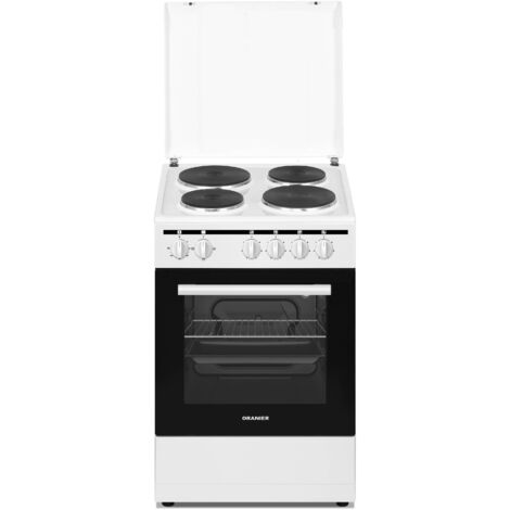 Oranier Elektro-Standherd 50 cm weiß 4 Kochzonen STE512