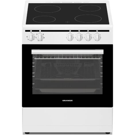 Oranier Elektro-Standherd 50 cm weiß 4 Kochzonen STE531