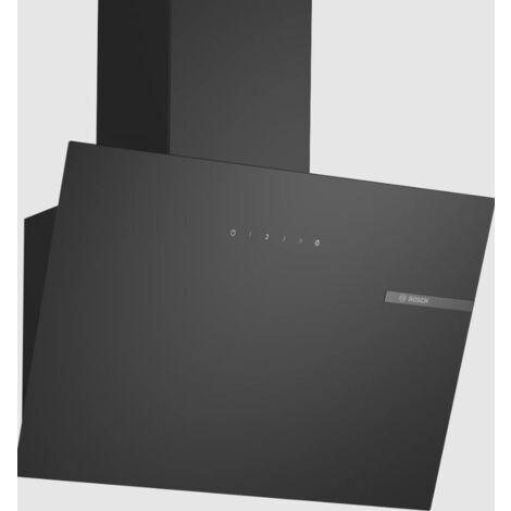 Bosch Dunstabzugshaube Kopffreihaube Glas schwarz 60cm DWK65DK6K