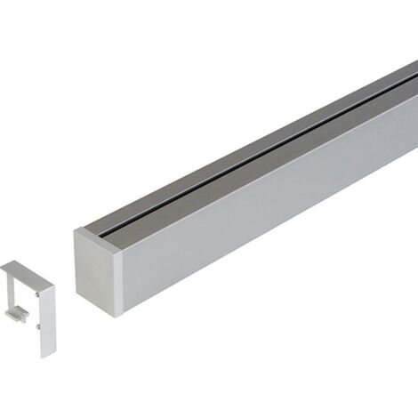 Kesseböhmer Linero MosaiQ Wandprofil - titangrau  Länge 600 mm