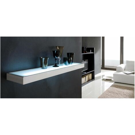 LED Denver Emotion Glasbodenleuchte 900 mm - Edelstahloptik, warmweiß - kaltweiß, dimmbar