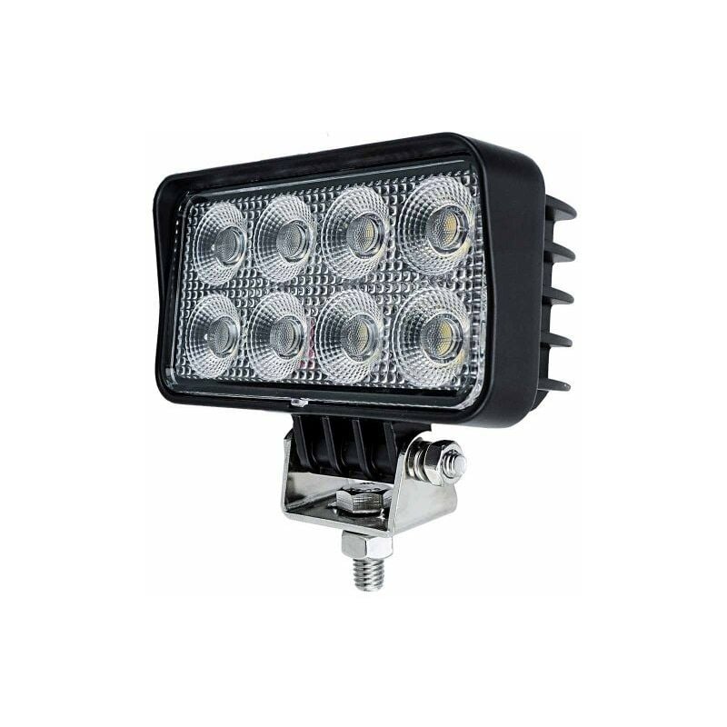 Faro Led da Lavoro Led Work Light Lampada Supplementare Rettangolare 4,4''  32W 3200LM 12V 24V IP67 6000K