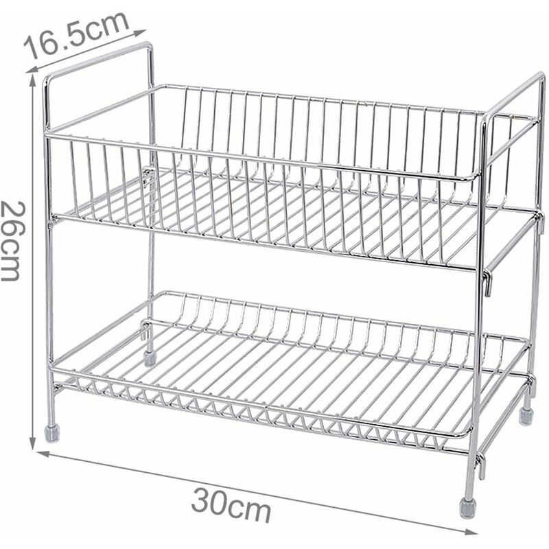 Mensole Da Bagno Portaspezie Da Cucina A Doppio Livello Portaoggetti  Rotante Multifunzionale Scaffale Armadietto Bottiglie Di Condimento 230207  Da 22,59 €