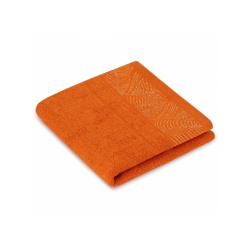 Asciugamano BELLIS colore rame stile classico 30x50+50x90+70x130 ameliahome