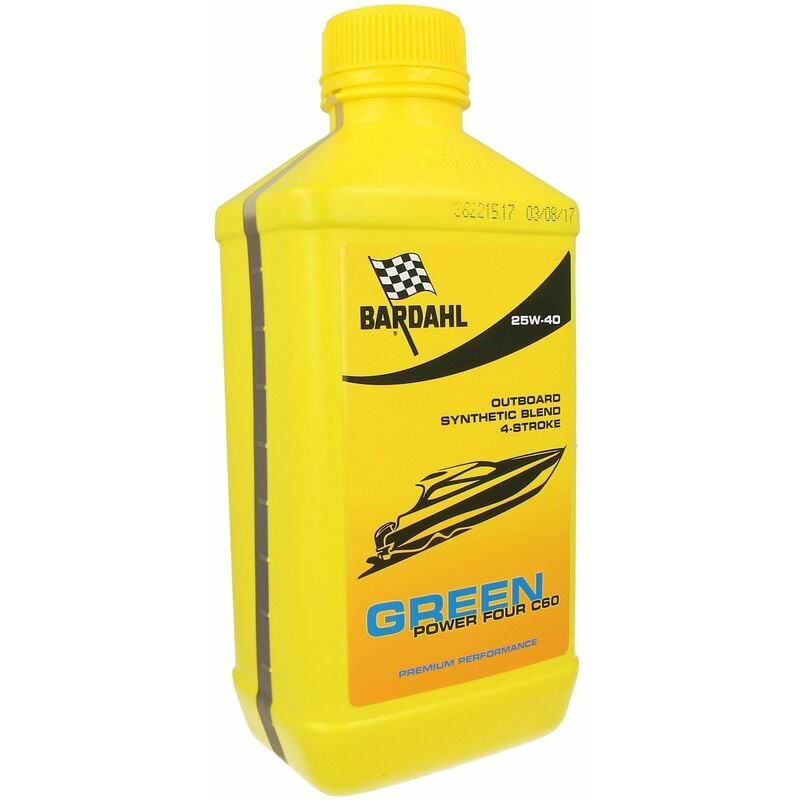 Bardahl Green Power Four C60 10W-40 1L Outboard Synthetic 4 Stroke Oil