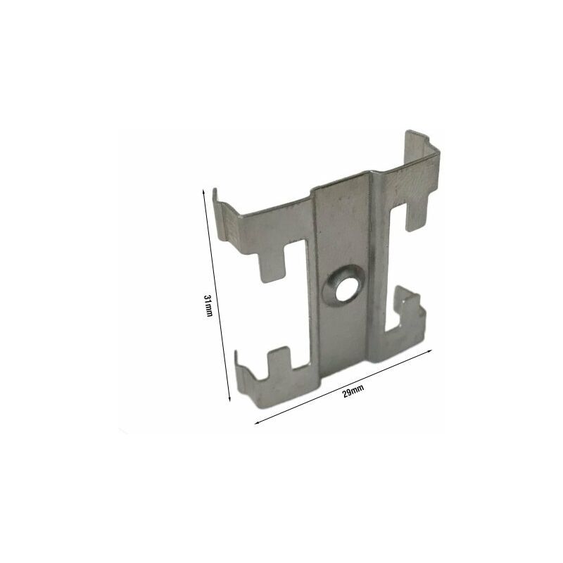 Clip per gancio a soffitto Figura 8