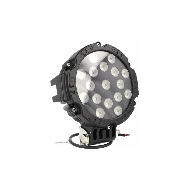 Faro Led Supplementare Profondita 12V 24V 51W Rotondo Super