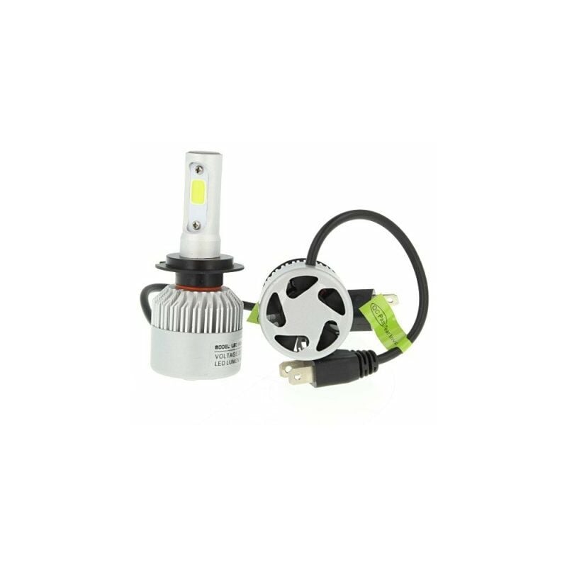 COPPIA LAMPADE X3 LED HEADLIGHT H1 LED CREE 6500K 6000 LUMEN 12V